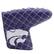 Front. Team Golf - Kansas State Wildcats Quilted Blade Putter Cover - Multicolor.