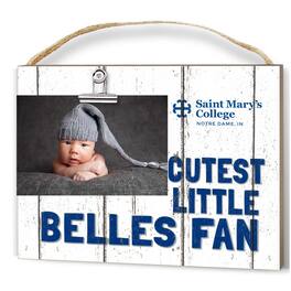 Jardine - Saint Mary's Belles 8'' x 10'' Cutest Little Weathered Logo Clip Photo Frame - White