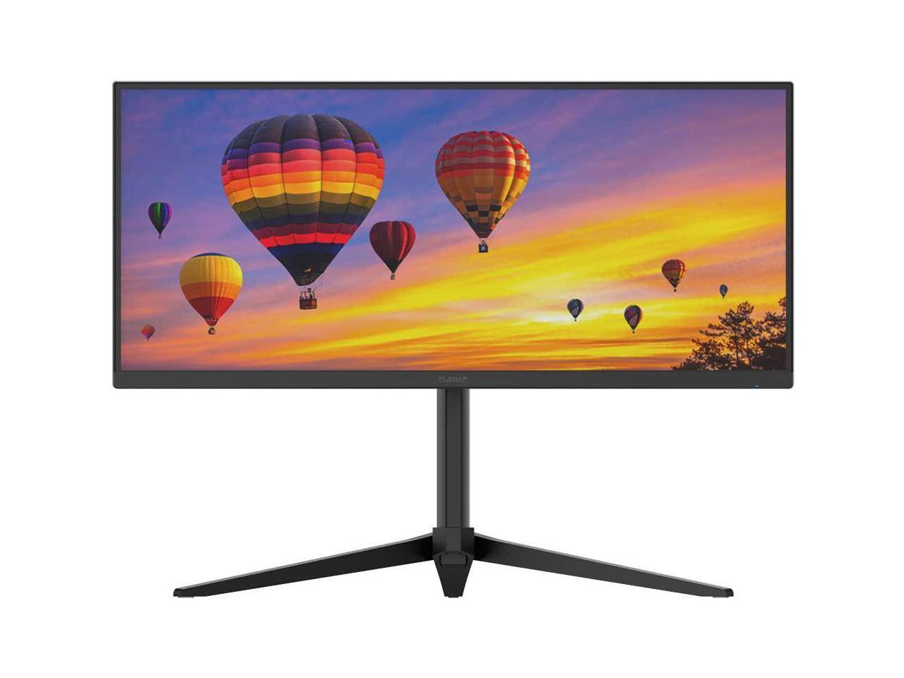 Alt View 10. Planar - PLANAR PZN3410Q 34" WQHD 21:9 3440x1440 100Hz Curved Monitor with HDMI, DP, USB, Audio - black.