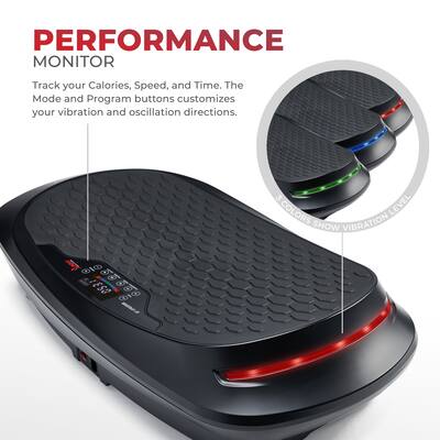 Sunny Health & Fitness Fitboard 4D Vibration Platform Exercise Machine Sunny Health & Fitness Fitboard 4D Vibration Platform Exercise Machine