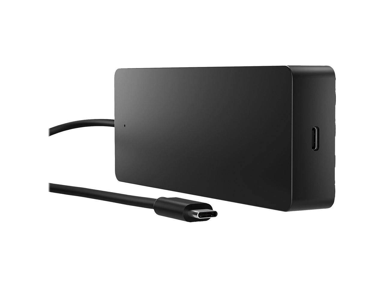 Alt View 10. HP - HP Black 50H55UT Travel USB-C Multi Port Hub.