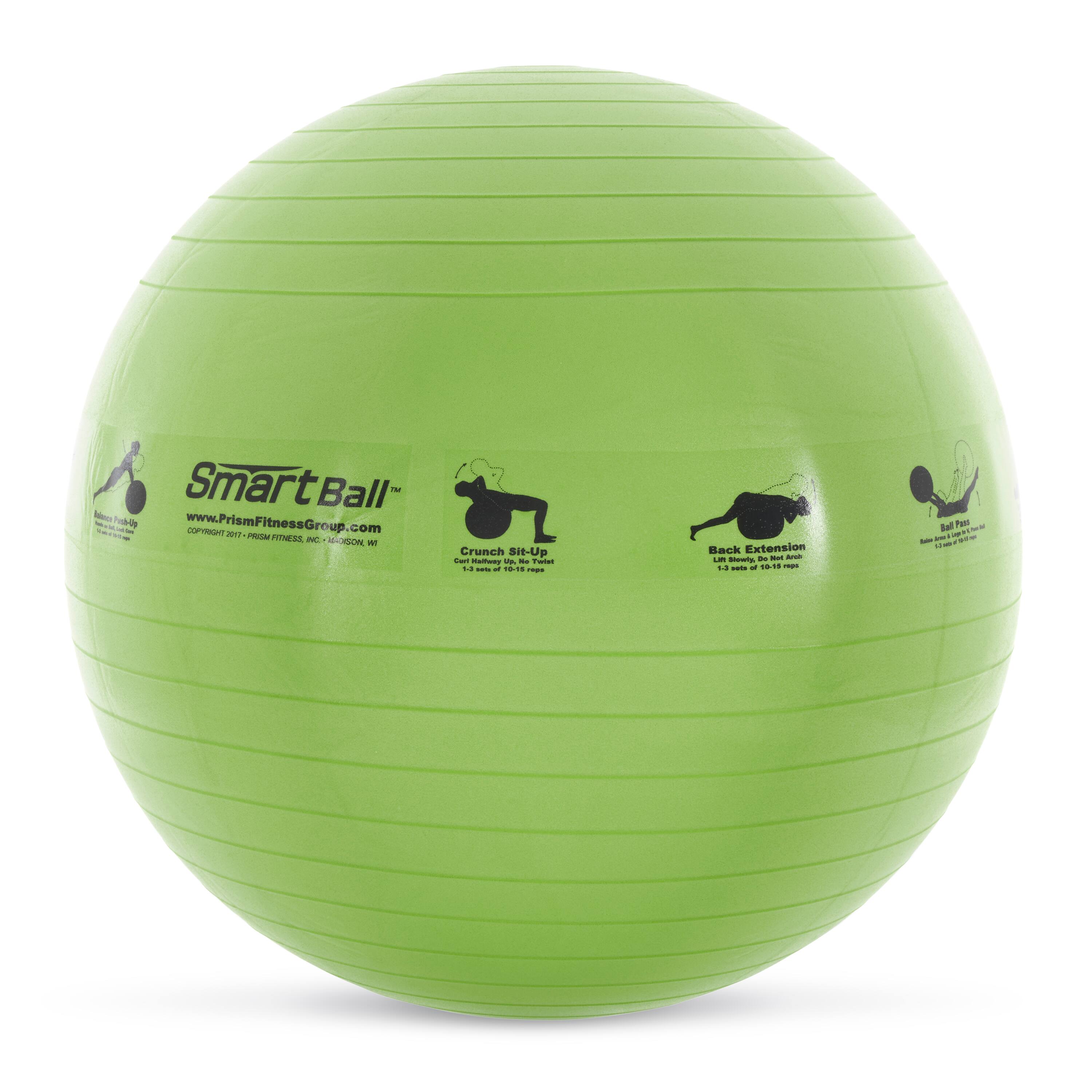 Smart Ball  
www.PrismFitnessGroup.com  

Crunch Sit-Up  
1-2 sets of 10-15 reps  

Back Extension  
1-2 sets of 10-15 reps  

Rack Extension  
1-2 sets of 10-15 reps  

Ball Pass  
1-2 sets of 10-15 reps  

COPYRIGHT © 2017 PRISM FITNESS, INC. - HAWAII, HI