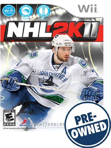 Front Standard. NHL 2K11 — PRE-OWNED - Nintendo Wii.