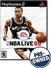 Front Detail. NBA Live 09 — PRE-OWNED - PlayStation 2.