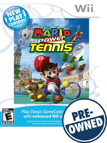  New Play Control: Mario Power Tennis — PRE-OWNED - Nintendo Wii