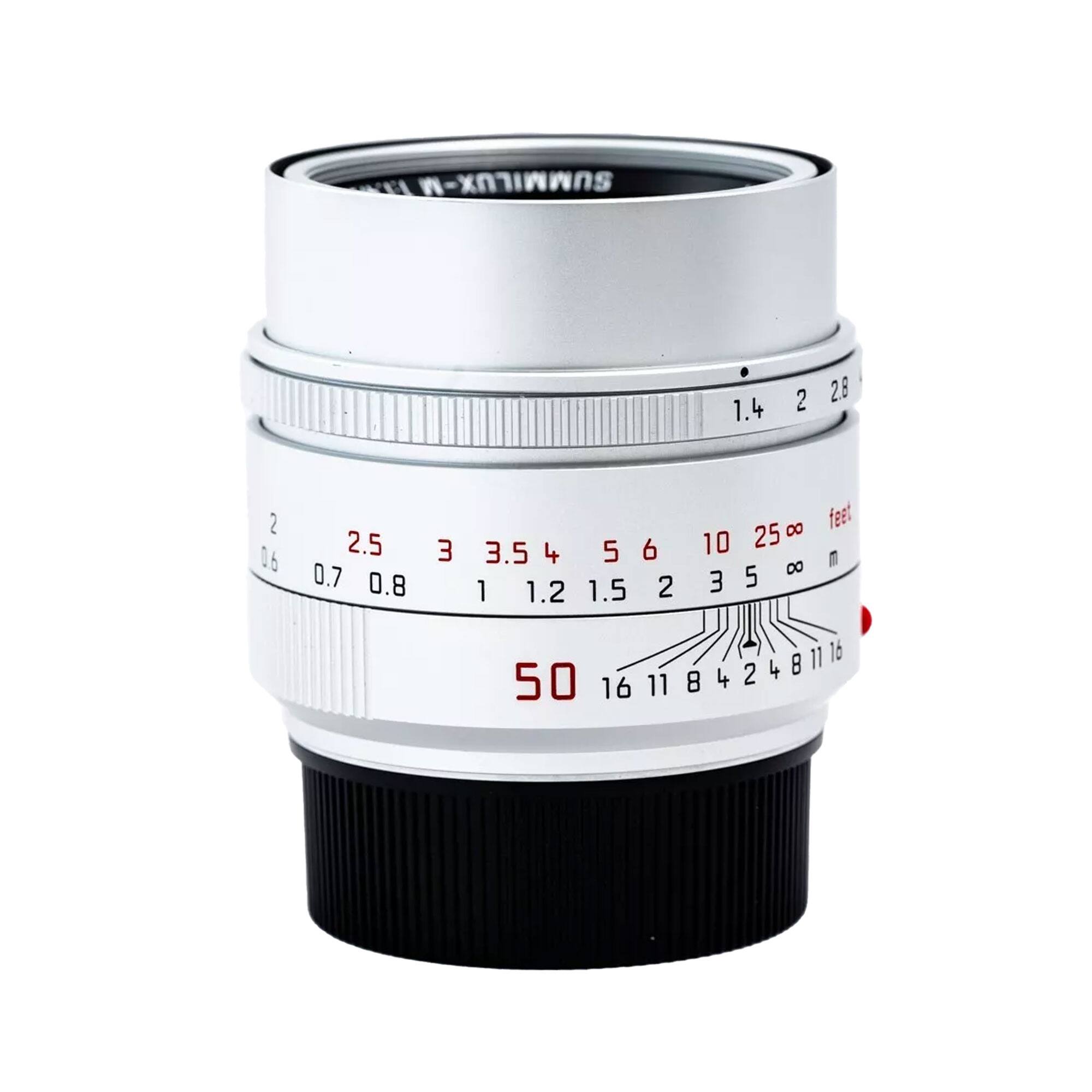 SUMMILUX-M 1.4 2 2.8 2 0.6 5 2.5 0.7 0.8 3 3.5 4 1 1.2 5 6 1.5 2 10 3 25 ∞ 8 5 feet m 50 16 11 8 4 2 11 16 4 8