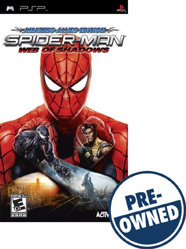 Spider-Man: Web of Shadows (Europe) PSP ISO - CDRomance