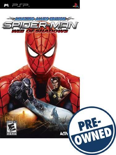 Spider Man Web Of Shadows Psp