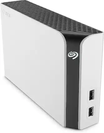 Front. Seagate - Game Drive Hub for Xbox 8 Tb,SRD0PV1,STGG8000400 - White.