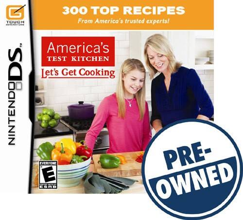 Front. Nintendo - America's Test Kitchen: Let's Get Cooking — PRE-OWNED.