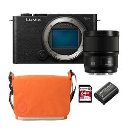 LUMIX S9 Full Frame Camera with Phase Auto Focus (Body) with Panasonic LUMIX S 35mm f/1.8 (L-Mount) bundle