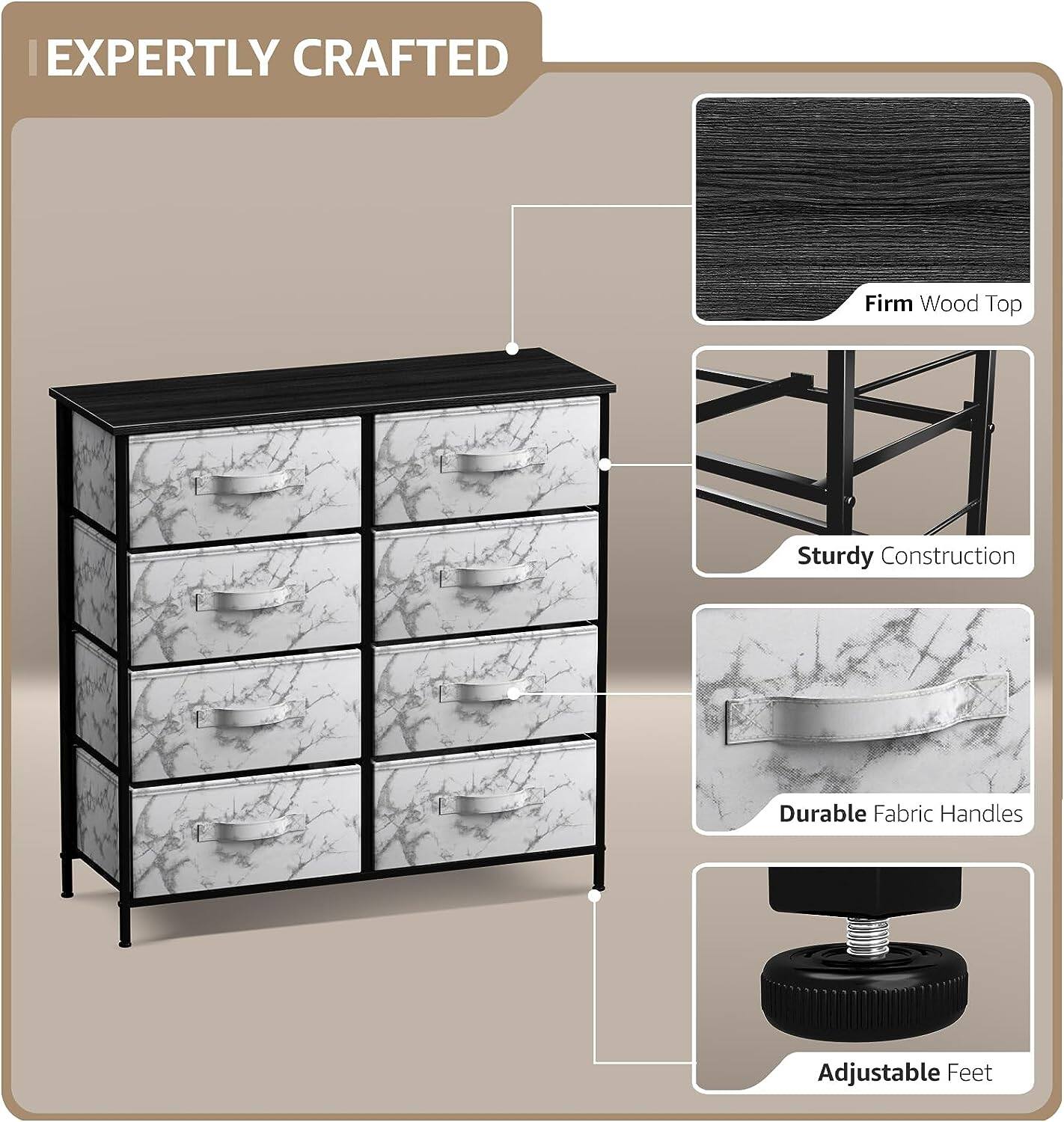 EXPERTLY CRAFTED

- Firm Wood Top
- Sturdy Construction
- Durable Fabric Handles
- Adjustable Feet