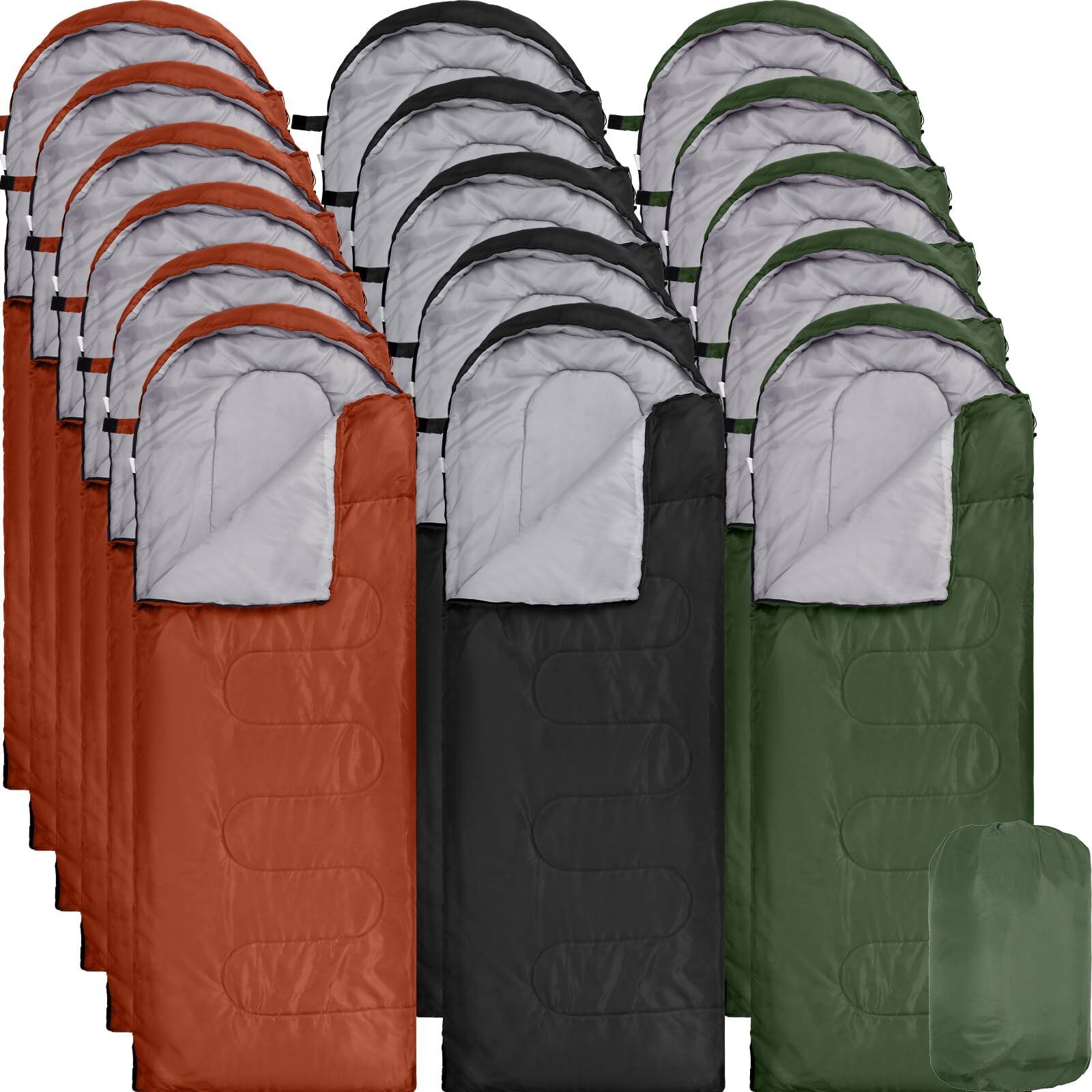 green, Black, Maroon