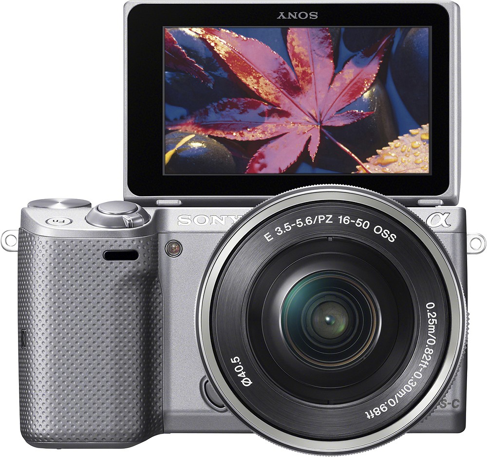 Best Buy: Sony NEX-5T Compact System Camera with 16-50mm 
