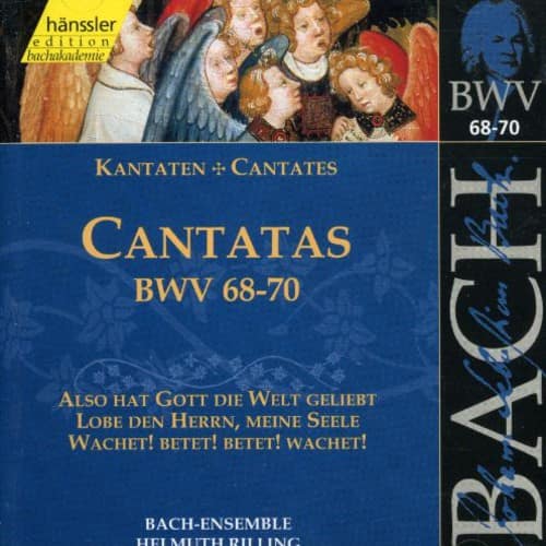 Helmuth Rilling - Sacred Cantatas BWV 68-70  - COMPACT DISCS