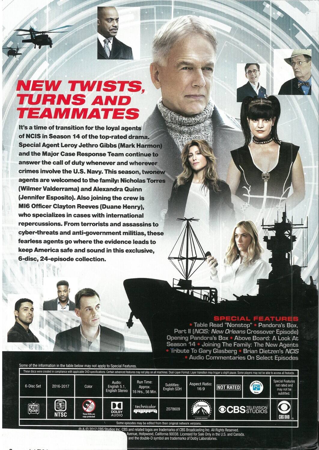 Alt View 1. NCIS: Season 14   - DVD .