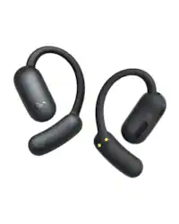 Soundcore - by Anker AeroFit 2 Open-Ear Headphones with Adjustable Ear Hooks - Black - Front_Zoom