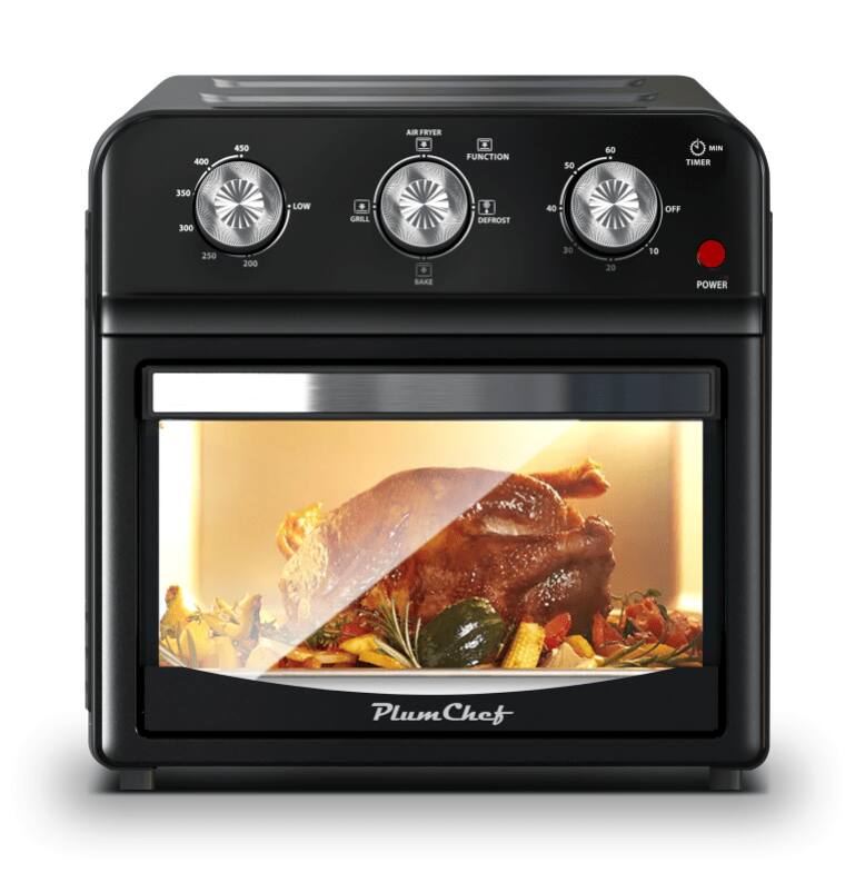400 450 A FRYER  
FUNCTION 50 60 MINI TIMER 350 300 LOW  
GRILL DEFROST 40 OFF 250 200 30 20 10  
BAKE POWER  
Plum Chef