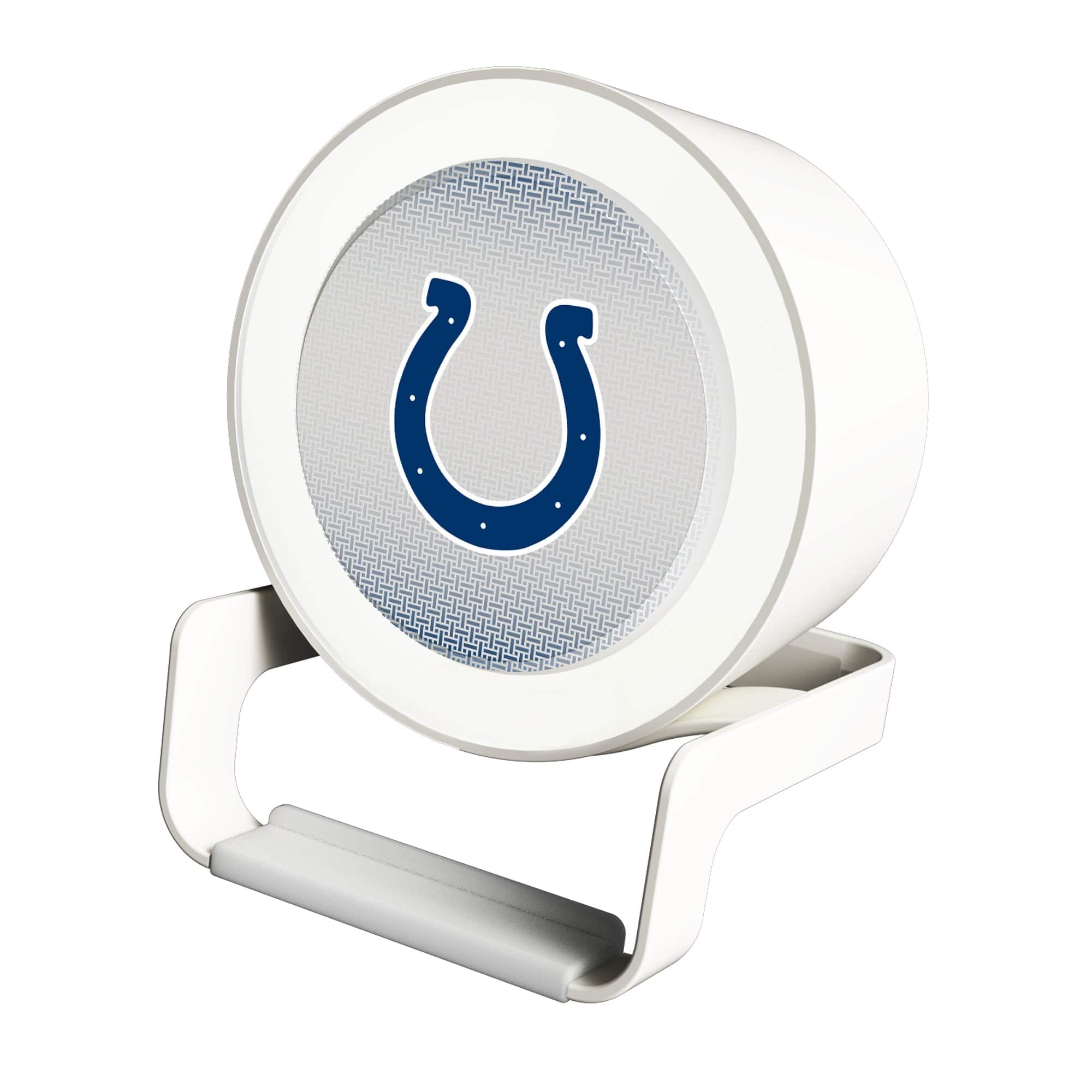 Keyscaper - Indianapolis Colts Linen Print Nightlight Charger & Bluetooth Speaker - White