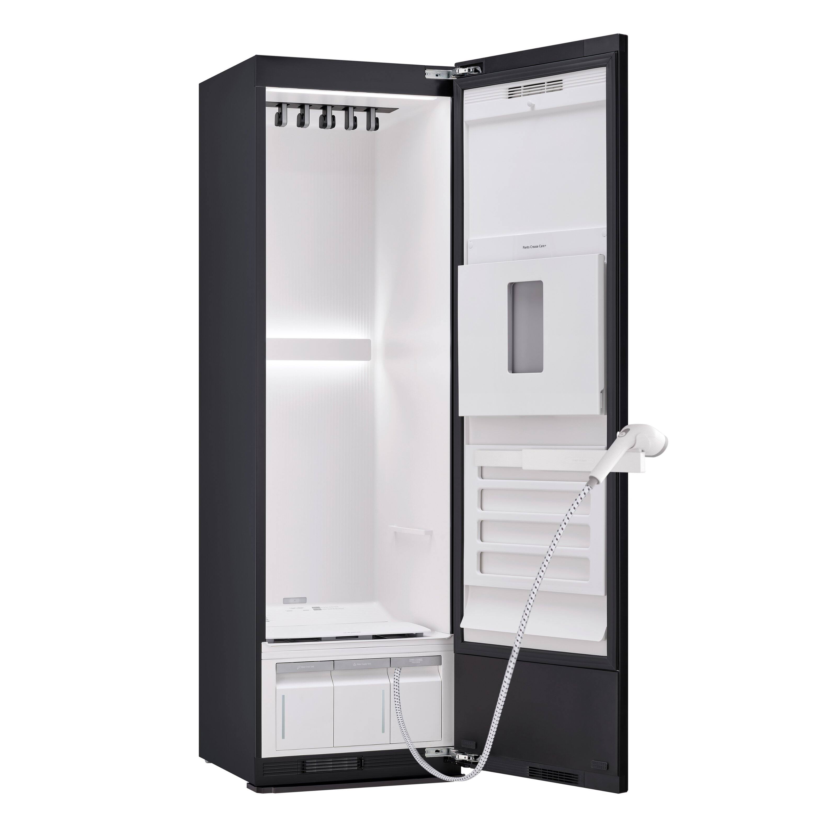 Alt View 13. LG - Styler Smart Steam Closet with Dual TrueSteam, Dynamic Moving Hanger and Handy Steamer - Mirror.