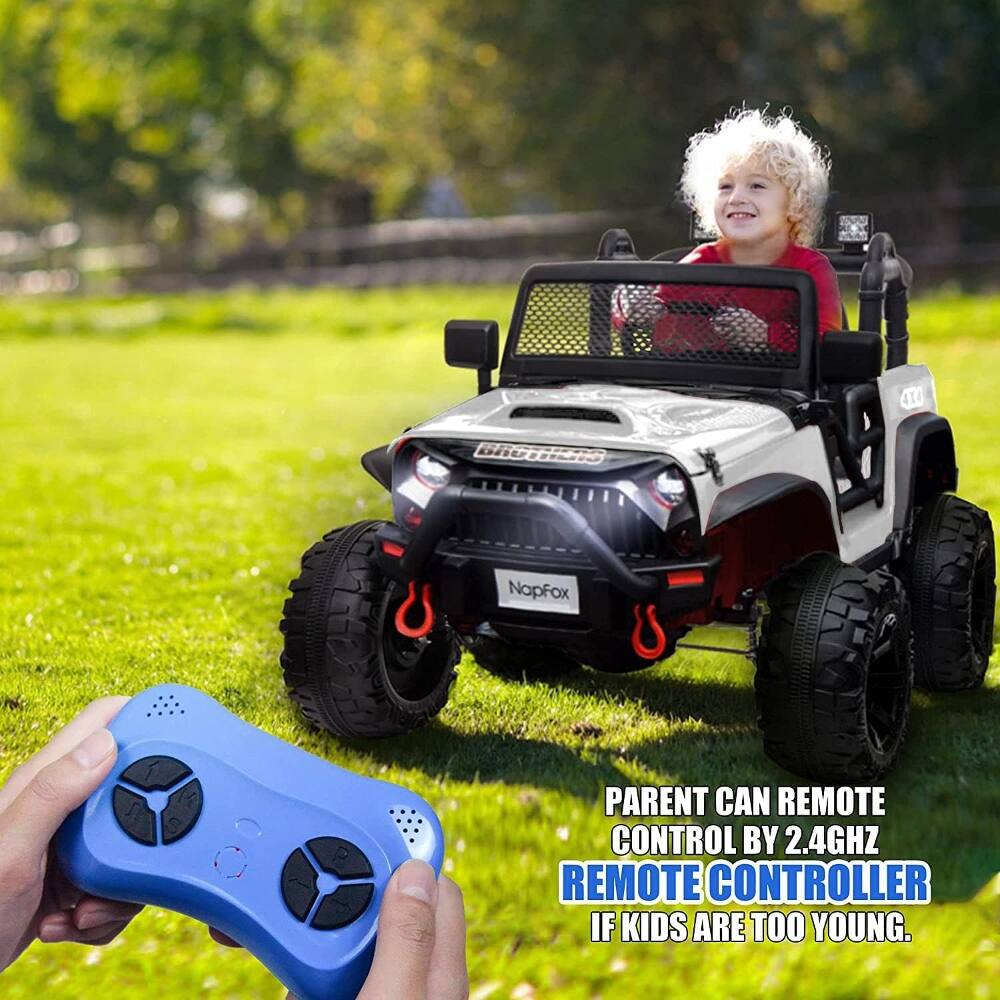 414  
BROTHERS  
Nopfox  
PARENT CAN REMOTE CONTROL BY 2.4GHZ REMOTE CONTROLLER IF KIDS ARE TOO YOUNG.