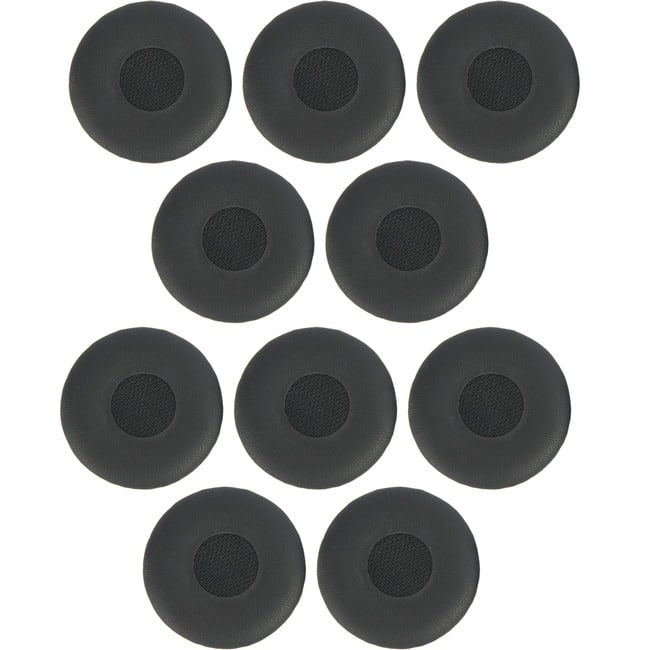 Jabra - Ear Cushion - Leatherette - 10 Pair - Black