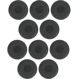 Jabra - Ear Cushion - Leatherette - 10 Pair - Black