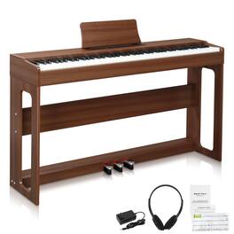 Winado - 88 Key Weighted Keyboard Piano Digital Piano with Dream Sound Chip, MIDI/USB Connectivity, Works with Music Software