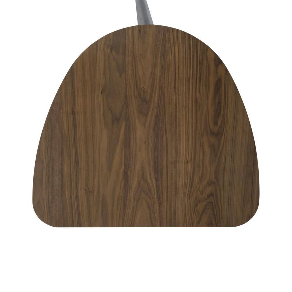 Angle. Liberty Furniture Industries - Space Savers Triangle Table in Satin Walnut - Brown.