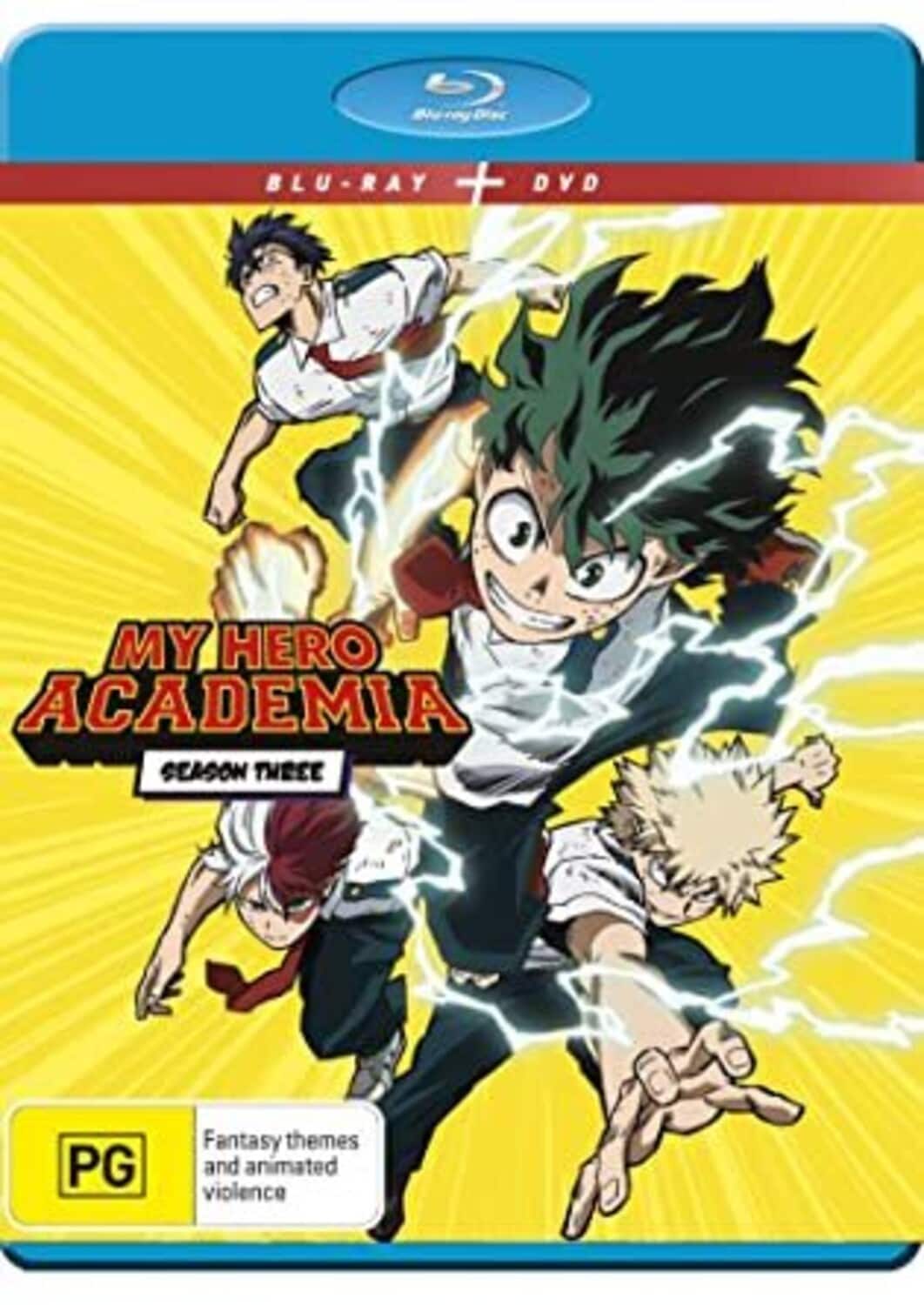 Front. My Hero Academia: Season 3 (MHA)   - BLU-RAY.