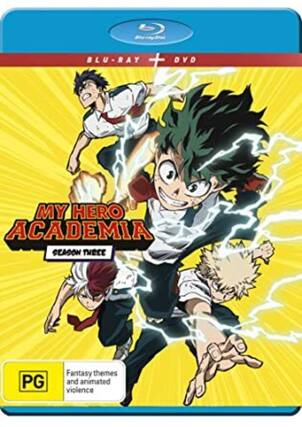 Front. My Hero Academia: Season 3 (MHA) - BLU-RAY.