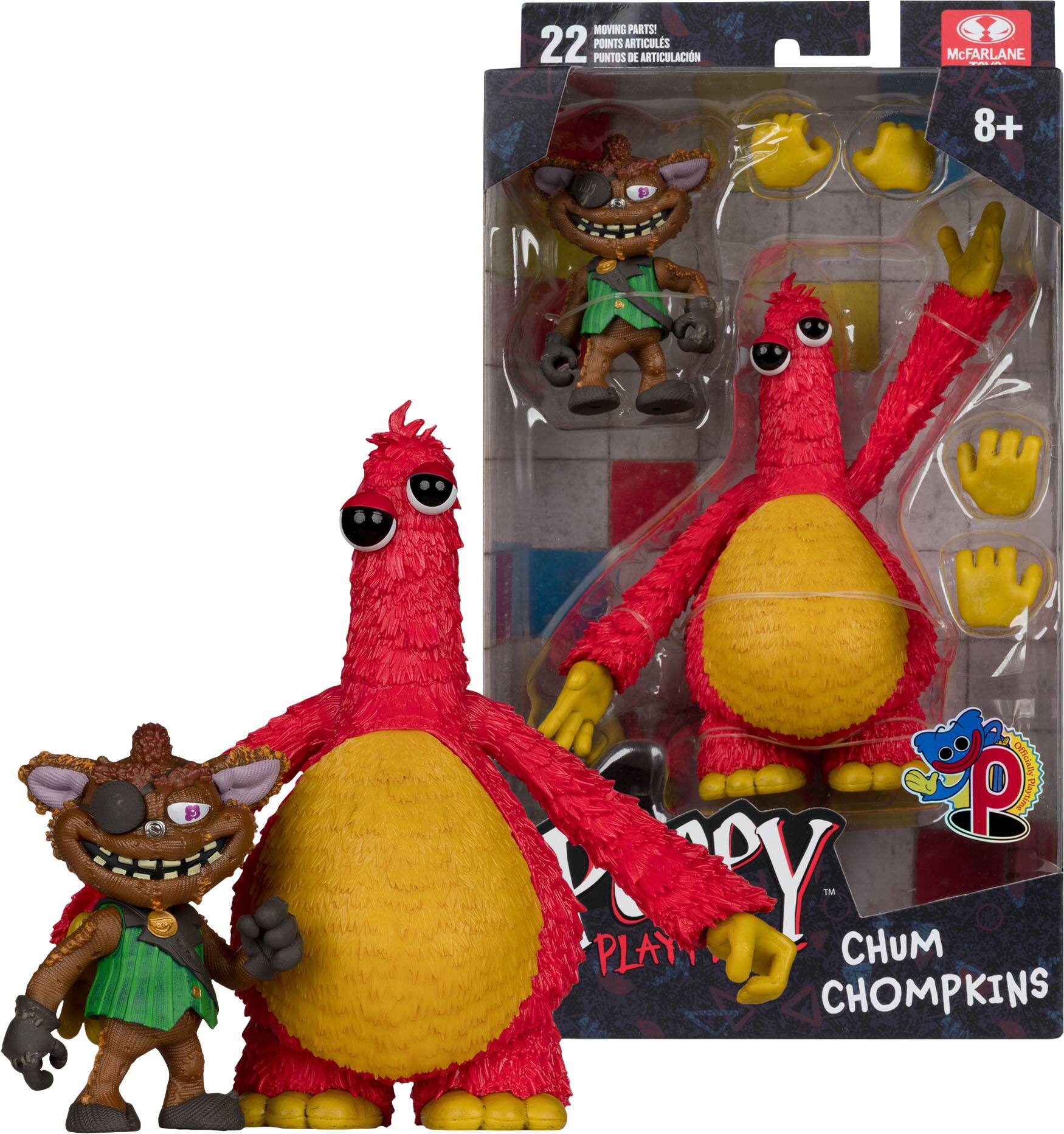 MOVING PARTS! 22 POINTS DE ARTICULACIÓN  
McFARLANE TOM -  
8+  
Officially P y TM CHUM PLAY CHOMPKINS