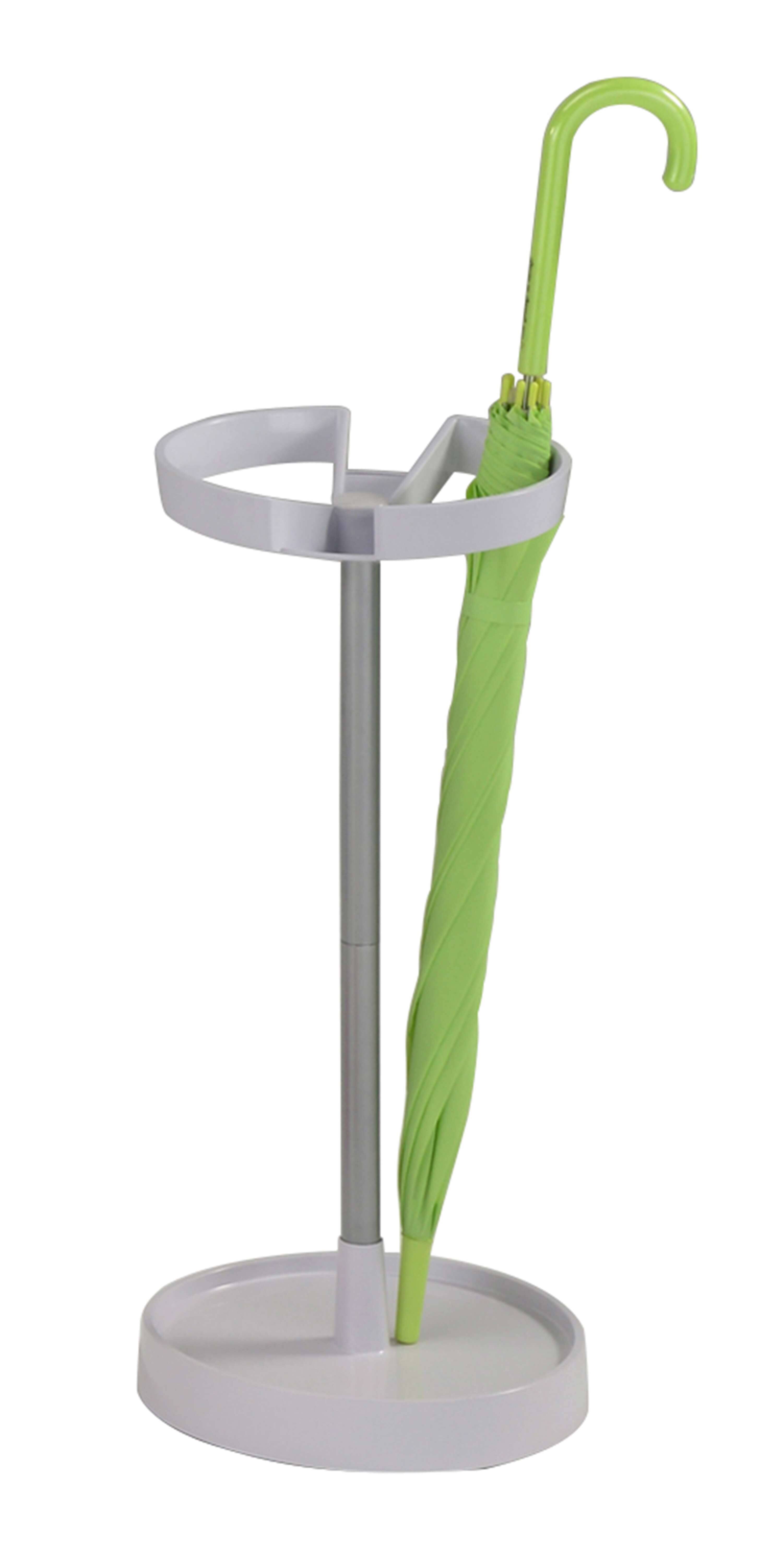 Angle. Kings Brand Furniture - Kings Brand Furniture Modern Round Umbrella Stand Holder with Dual Compartments, Metal & Plastic.