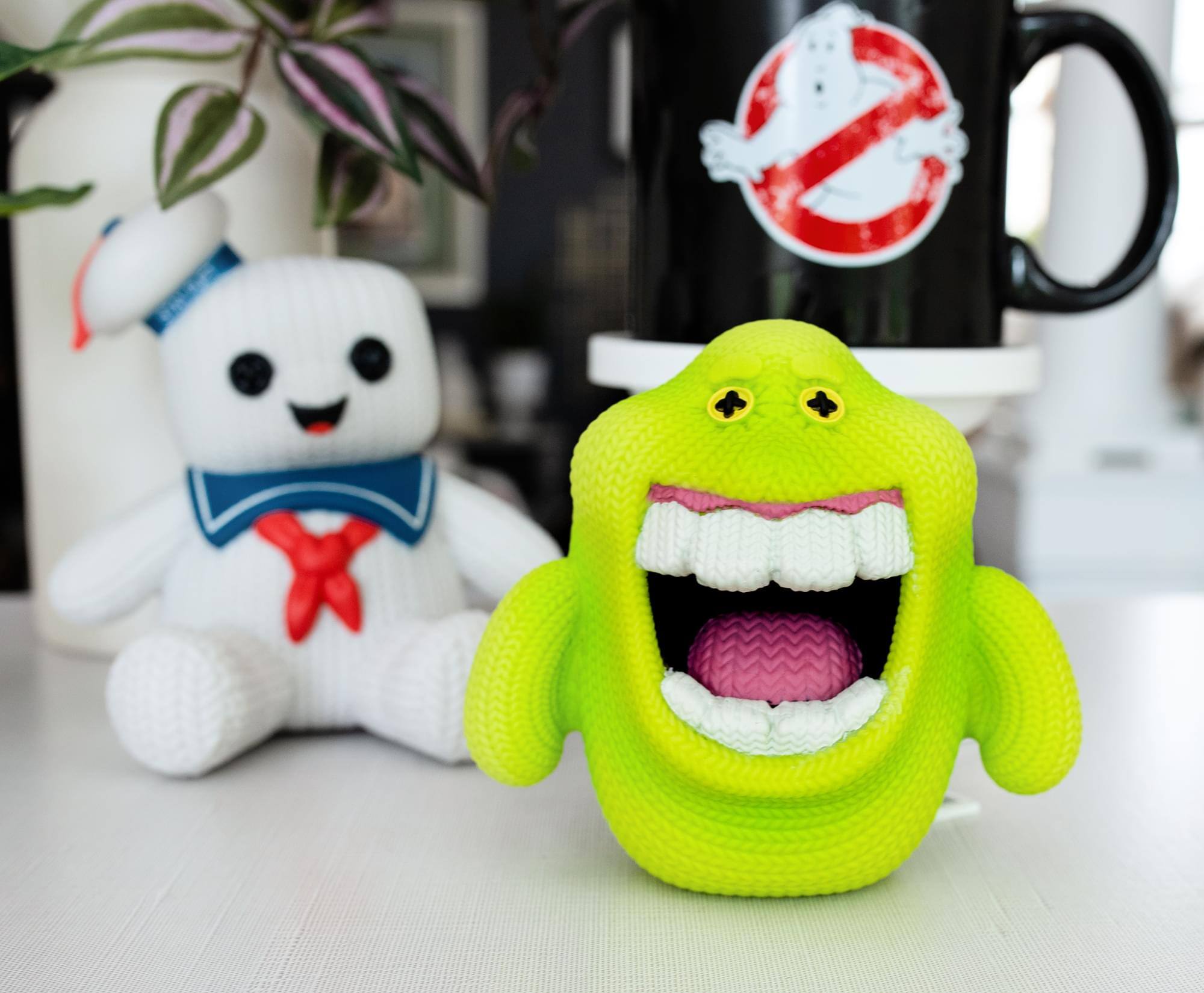 Alt View 4. Crowded Coop - Ghostbusters Handmade By Robots Vinyl Figure | Slimer - Green.