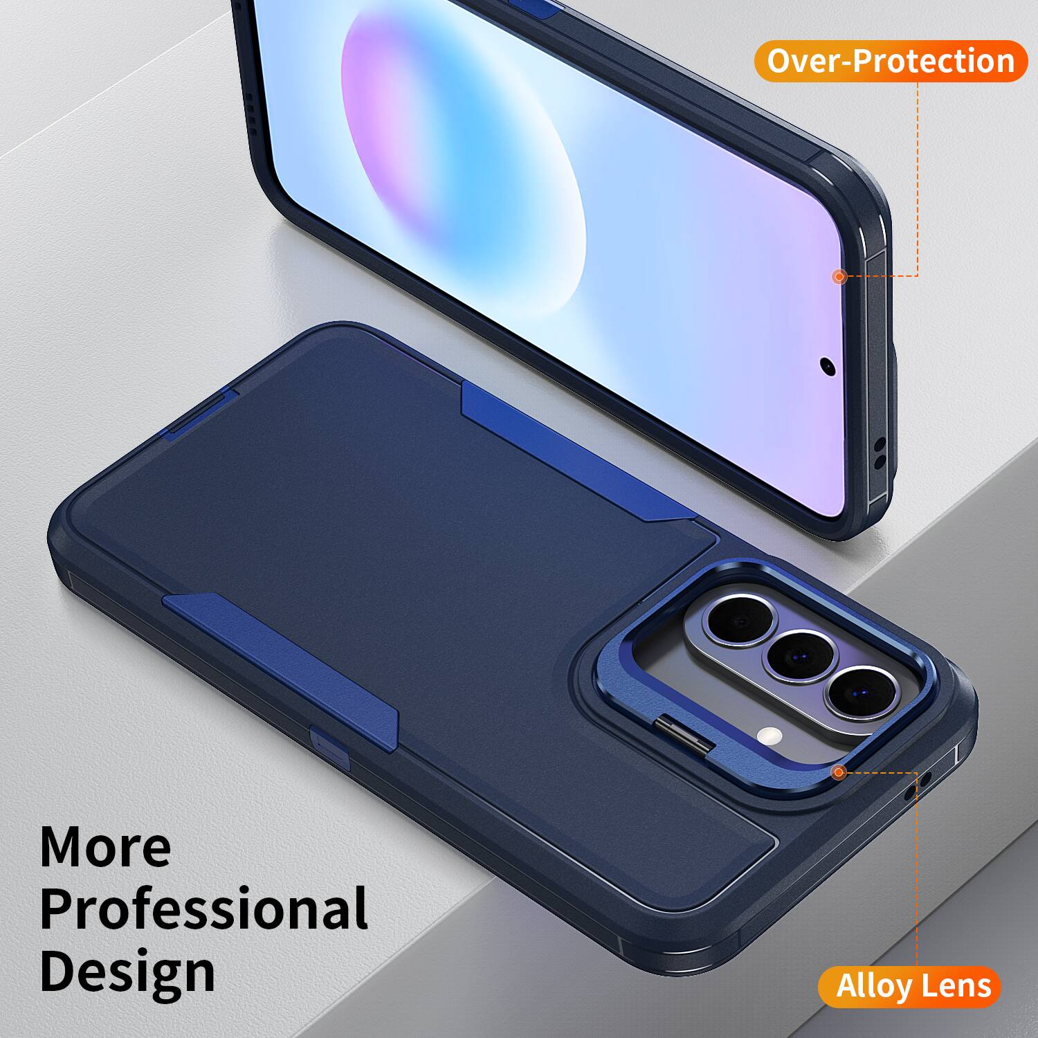 Over-Protection  
More Professional Design  
Alloy Lens