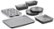 Angle. Cuisinart - Chef's Classic 7-Piece Bakeware Set - Silver.