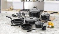 Angle Standard. Cuisinart - Pro Classic 14-Piece Cookware Set - Black.