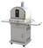 Front Standard. Pacific Living - Outdoor Gas Pizza Oven - Stainless-Steel.