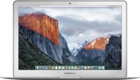 Front Zoom. Apple - MacBook Air® - 13.3" Display - Intel Core i5 - 4GB Memory - 128GB Flash Storage - Silver.