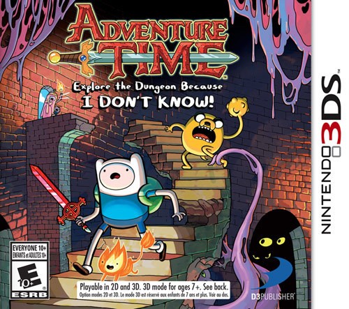  Adventure Time: Explore the Dungeon Because I DON'T KNOW - Nintendo 3DS