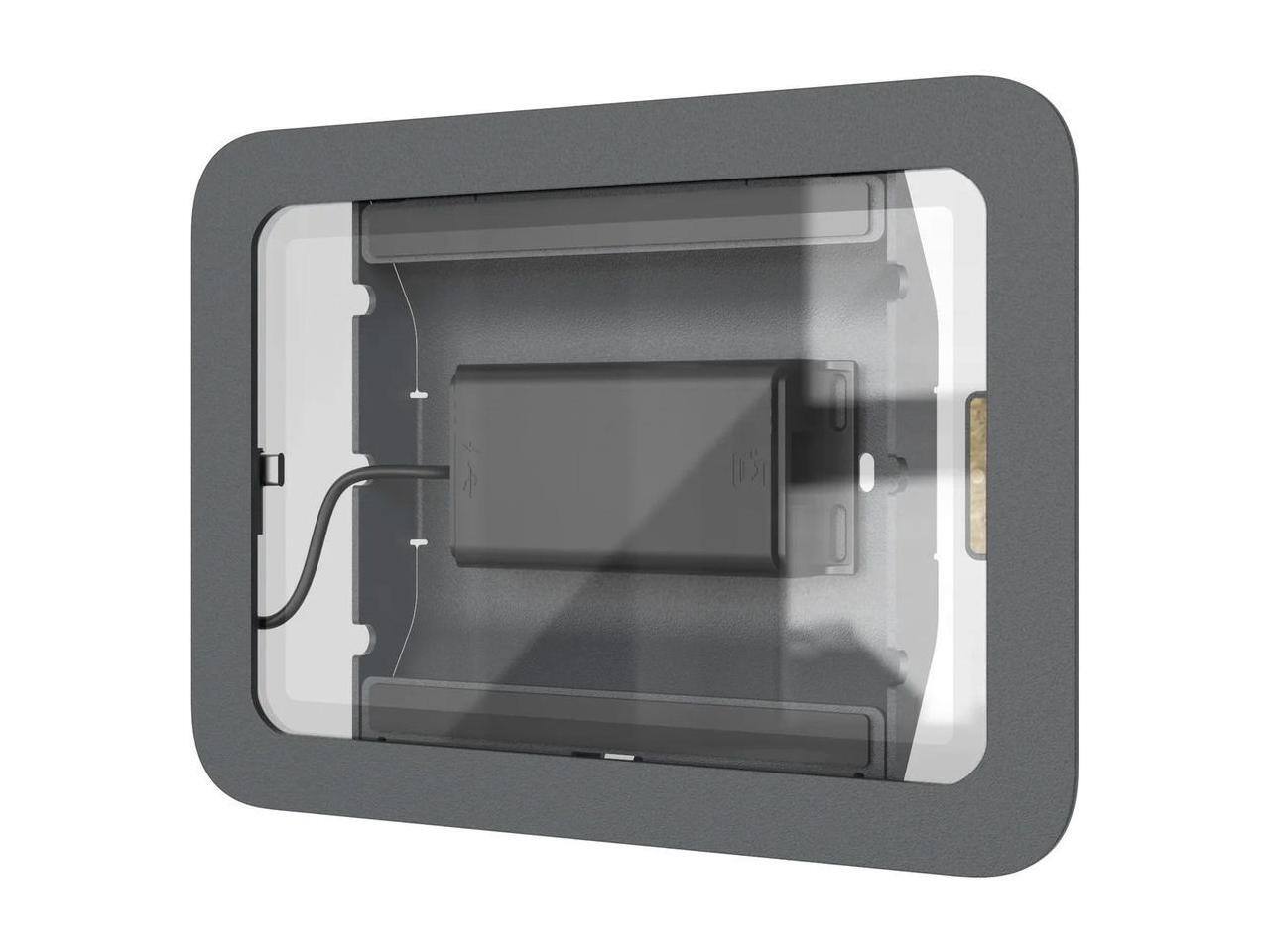 Alt View 7. Heckler Design - Heckler Design Wall Mount for iPad mini 6th Generation Gang Box Mounting Box Power Adapter Network Adapter Black Gray - Black Gray.