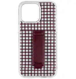 Walli Cases - iPhone 16 Pro Max Phone Case with Wallet and Finger Strap - Spiced Cranberry