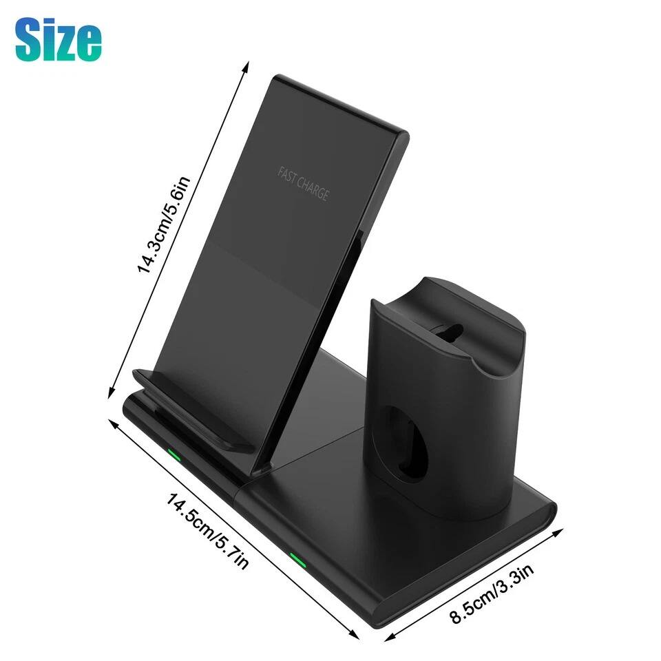 Size  
14.3cm/5.6in  
14.5cm/5.7in  
8.5cm/3.3in