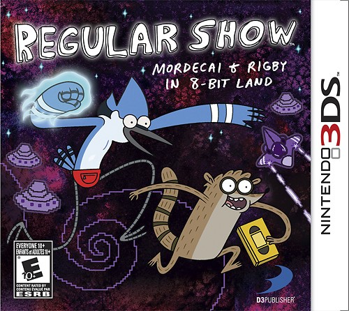  Regular Show: Mordecai &amp; Rigby in 8-Bit Land - Nintendo 3DS