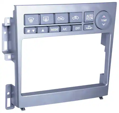 Front. Metra - Dash Kit for Select 2005-2007 Infiniti G35 DDIN - Silver.