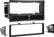 Angle. Metra - Dash Kit for Select 2007-2009 Kia Sorento DIN - Black.
