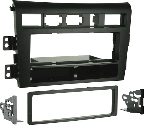 Angle View: Metra - Dash Kit for Select 2007-2009 Kia Amanti DIN - Black