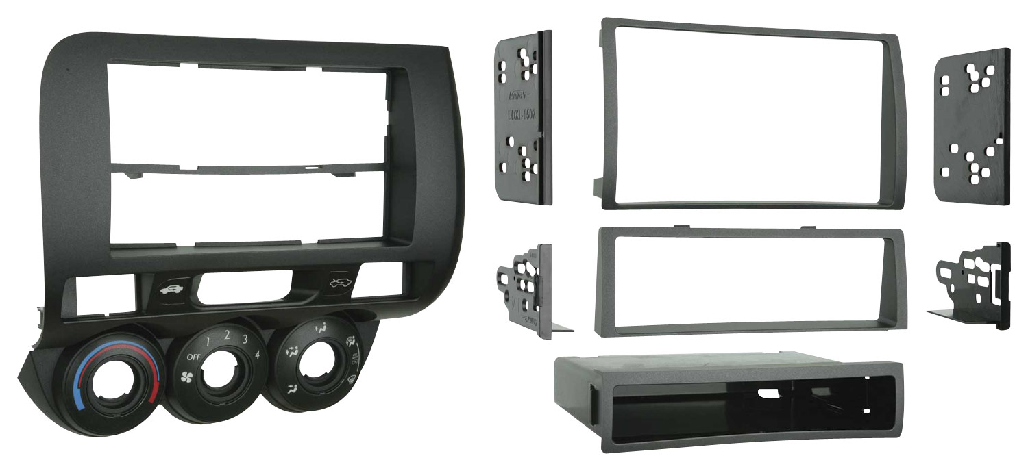 Metra - Dash Kit for Select 2007-2008 Honda Fit - Black was $59.99 now $44.99 (25.0% off)