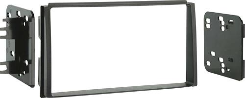 Angle. Metra - Dash Kit for Select 2007-2009 Kia Spectra Spectra DDIN - Black.