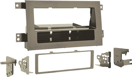 Angle. Metra - Dash Kit for Select 2006-2014 Honda Ridgeline - Brown.